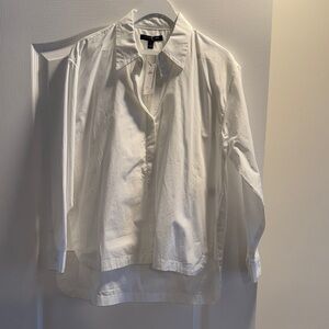 Banana Republic White Button Down Shirt